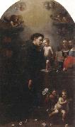 unknow artist A vision of saint anthony of padua oil painting artist
